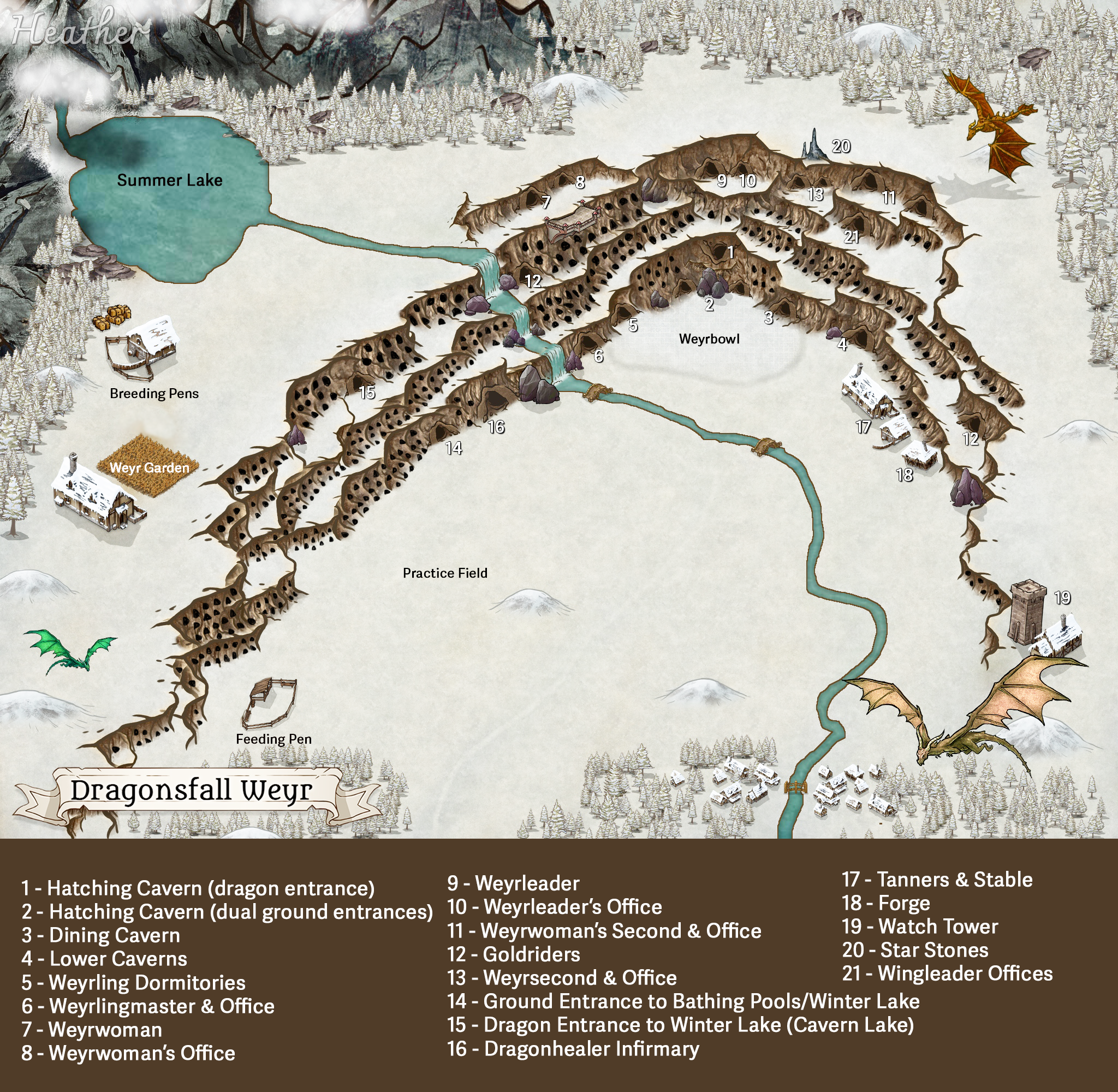 Dragonsfall Weyr Overview